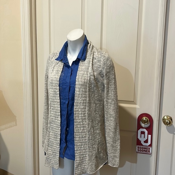 Eileen Fisher Cotton Cardigan sweater. XS - Picture 1 of 10